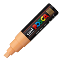 Akrylový popisovač Posca PC-8K - 8 mm - světle oranžová (54) - P300533000 