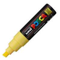Akrylový popisovač Posca PC-8K - 8 mm - žlutá (2) - P300434000 