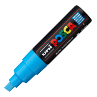 Akrylový popisovač Posca PC-8K - 8 mm - světle modrá (8) - P300483000 