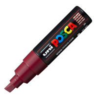 Akrylový popisovač Posca PC-8K - 8 mm - bordó (60) - P300608000 
