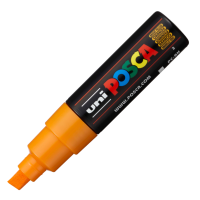 Akrylový popisovač Posca PC-8K - 8 mm - jasně žlutá (3)