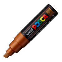 Akrylový popisovač Posca PC-8K - 8 mm - bronzová (42) - P300715000 