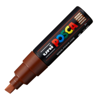 Akrylový popisovač Posca PC-8K - 8 mm - hnědá (21) - P300541000 