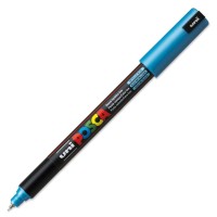 Akrylový popisovač Posca PC-1MR - 0,7 mm - metalická modrá (M33) - P289892000