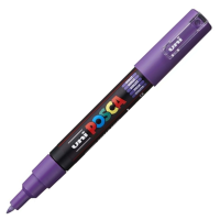 Akrylový popisovač Posca PC-1M - 0,7–1 mm - fialová (12) - P285056000