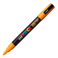 Akrylový popisovač Posca PC-3M - 0,9–1,3 mm - jasně žlutá (3) - 284596000