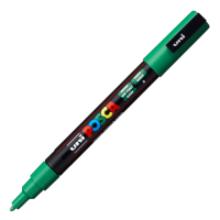 Akrylový popisovač Posca PC-3M - 0,9–1,3 mm - zelená (6) - P284620000