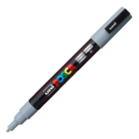 Akrylový popisovač Posca PC-3M - 0,9–1,3 mm - šedá (37) - P284703000