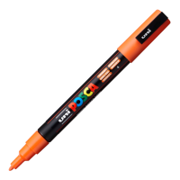 Akrylový popisovač Posca PC-3M - 0,9–1,3 mm - oranžová (4) - P284604000