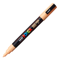 Akrylový popisovač Posca PC-3M - 0,9–1,3 mm - světle oranžová (54) - P284687000