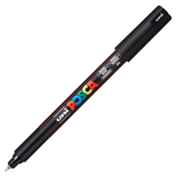 Akrylový popisovač Posca PC-1MR - 0,7 mm - černá (24) - P289827000