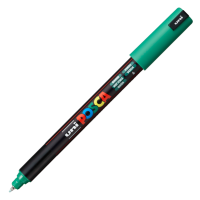 Akrylový popisovač Posca PC-1MR - 0,7 mm - zelená (6) - P289777000