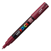 Akrylový popisovač Posca PC-1M - 0,7–1 mm - bordó (60) - P285288000