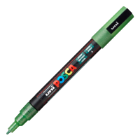 Akrylový popisovač Posca PC-3M - 0,9–1,3 mm - třpytivá zelená (L6) - P285320000