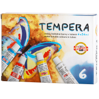Souprava temperových barev Koh-i-noor - 6 x 16 ml - 162547