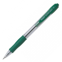 Kuličkové pero Pilot SuperGrip 0.7 - zelená - 2028-004