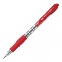 Kuličkové pero Pilot SuperGrip 0.7 - červená - 2028-002