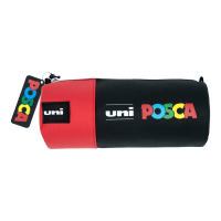 Penál Posca - černo-červený - P302422025