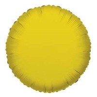 Fóliový balónek 45 cm - kruh - zlatý - K17424-18S