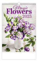 Nástěnný kalendář 2025 - Magic Flowers - N145-25