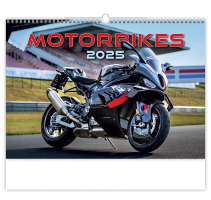 Nástěnný kalendář 2025 - Motorbikes - N154-25