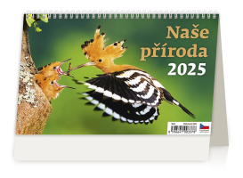 Stolní kalendář 2025 - Naše příroda - S22-25