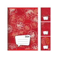 Školní sešit 564 - A5, linkovaný, 60 listů - 16564