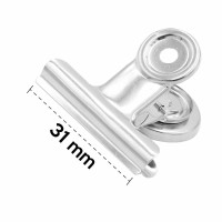 Pružinový klip s magnetem - 31 mm - HGA2741