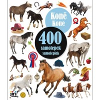 400 samolepek - Koně - 4119-9