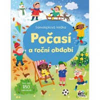Samolepková knížka - Počasí a roční období - 4179-3
