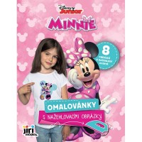 Omalovánky s nažehlovacími obrázky - Minnie - 4056-7