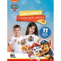Omalovánky s nažehlovacími obrázky - Tlapková patrola - 4059-8