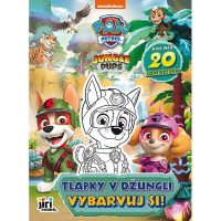 Vybarvuj si! Tlapková patrola - Tlapky v džungli - 4109-0