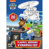 Vybarvuj si! Tlapková patrola - Tlapky, jedeme! - 4110-6