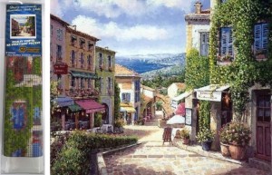 Diamantový obrázek - Ulice - 30 x 40 cm - 1007754