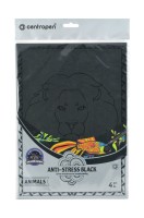Černé omalovánky Anti-Stress Black - Animals - 9997
