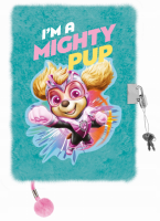 Plyšový zápisník se zámkem - Tlapková patrola - M/61150