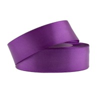 Stuha saténová 25mm/32m - fialová - 601282