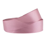 Stuha saténová 25mm/32m - podzimní růže - 601286