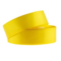 Stuha saténová 25mm/32m - žlutá - 601256