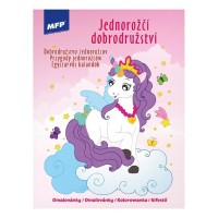 Omalovánky A4 - Jednorožčí dobrodružství - 5301112