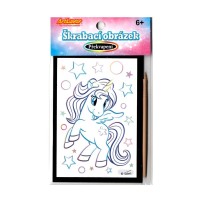 Mini škrabací obrázek - překvapení - SCD-AM-AS002