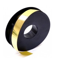 Stuha 20mm/50m - kotouč - lesklá zlatá - 6870/03