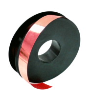 Stuha 20mm/50m - kotouč - lesklá červená - 6870/07