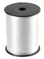 Stuha 5mm/500m - kotouč - bílá