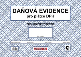 Daňová evidence pro plátce DPH - ET 330