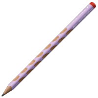 Ergonomická grafitová tužka pro praváky STABILO EASYgraph Pastel HB - fialová 