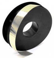 Stuha 2/50 - kotouč - metal stříbrná