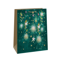 Vánoční dárková taška LUX - 30 x 34 cm - 0889-0155