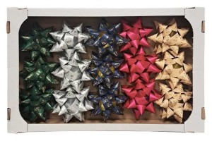 Rozeta MAXI vánoční - 16 cm - 15 ks  